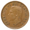 ERROR 1951 Canada 1-cent Lamination Error
