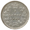 1889 Canada 5-cents VF-EF (VF30) Scratched, marks, or impaired