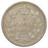 1900 Round 0s Canada 5-cents F-VF (F15) Scratched, marks, or impaired