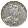 1910 Pointed Leaves Canada 5-cents Uncirculated (MS60) Toned