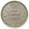 1874H Canada 10-cents EF-AU (EF45) Scratched, marks, or impaired