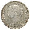 1886 Small 6 Obv. 5 Canada 10-cents Fine (F12) Scratched, marks, or impaired