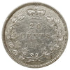 1858 Canada 20-cents Extra Fine (EF40) Scratched, marks, or impaired