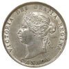 1872H Canada 25-cents Almost Uncirculated (AU50) Scratched, marks, or impaired