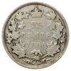 1885 Canada 25-cents Very Good (VG8) Scratched, marks, or impaired