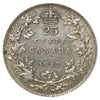 1917 Canada 25-cents Almost Uncirculated (AU50) Scratched, marks, or impaired