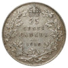 1919 Canada 25-cents F-VF (F15) Scratched, marks, or impaired