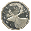 1956 Canada 25-cents Proof Like (Scratched, marks, or impaired)