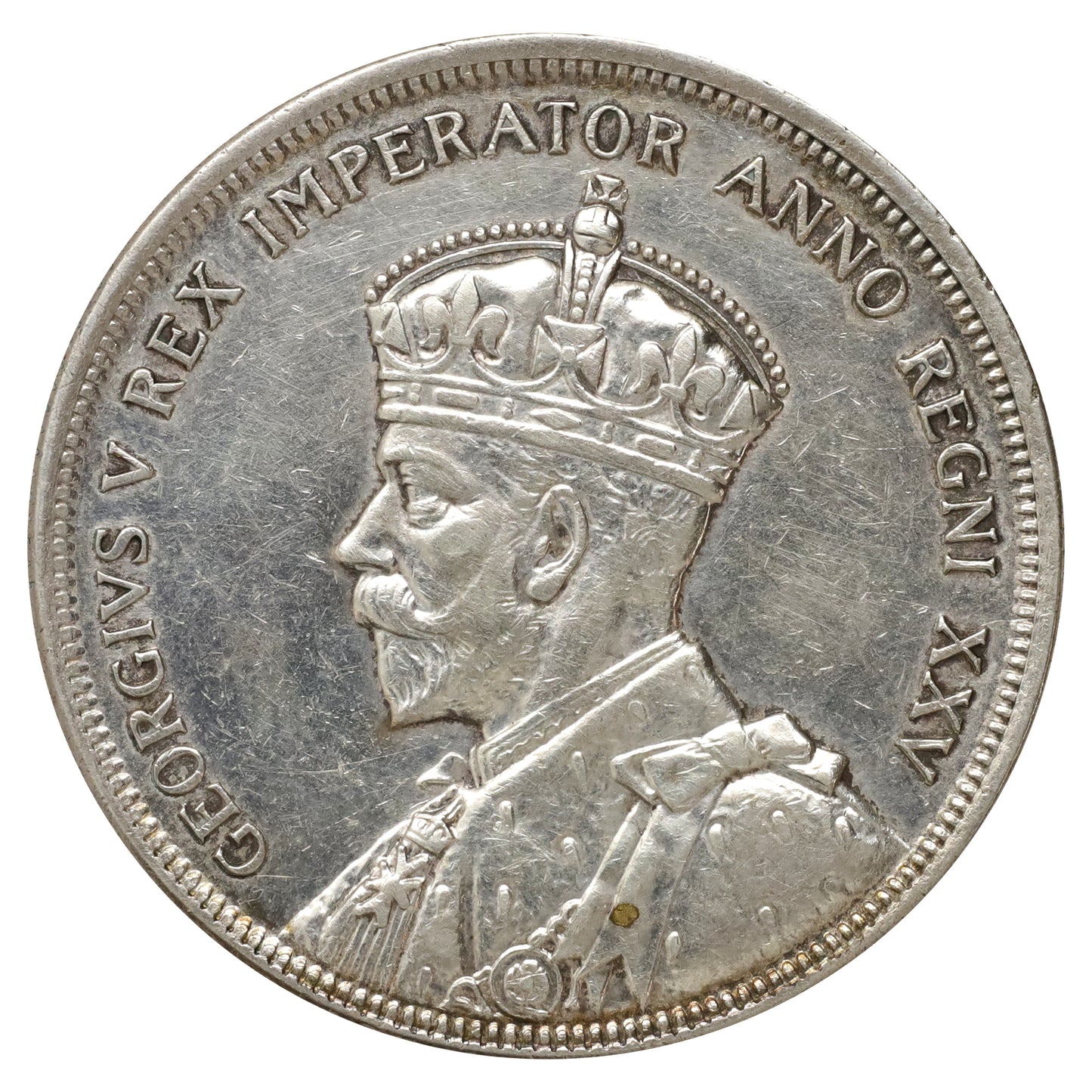 1935 2x XXV Canada Dollar VF-EF (VF30) Scratched, marks, or impaired