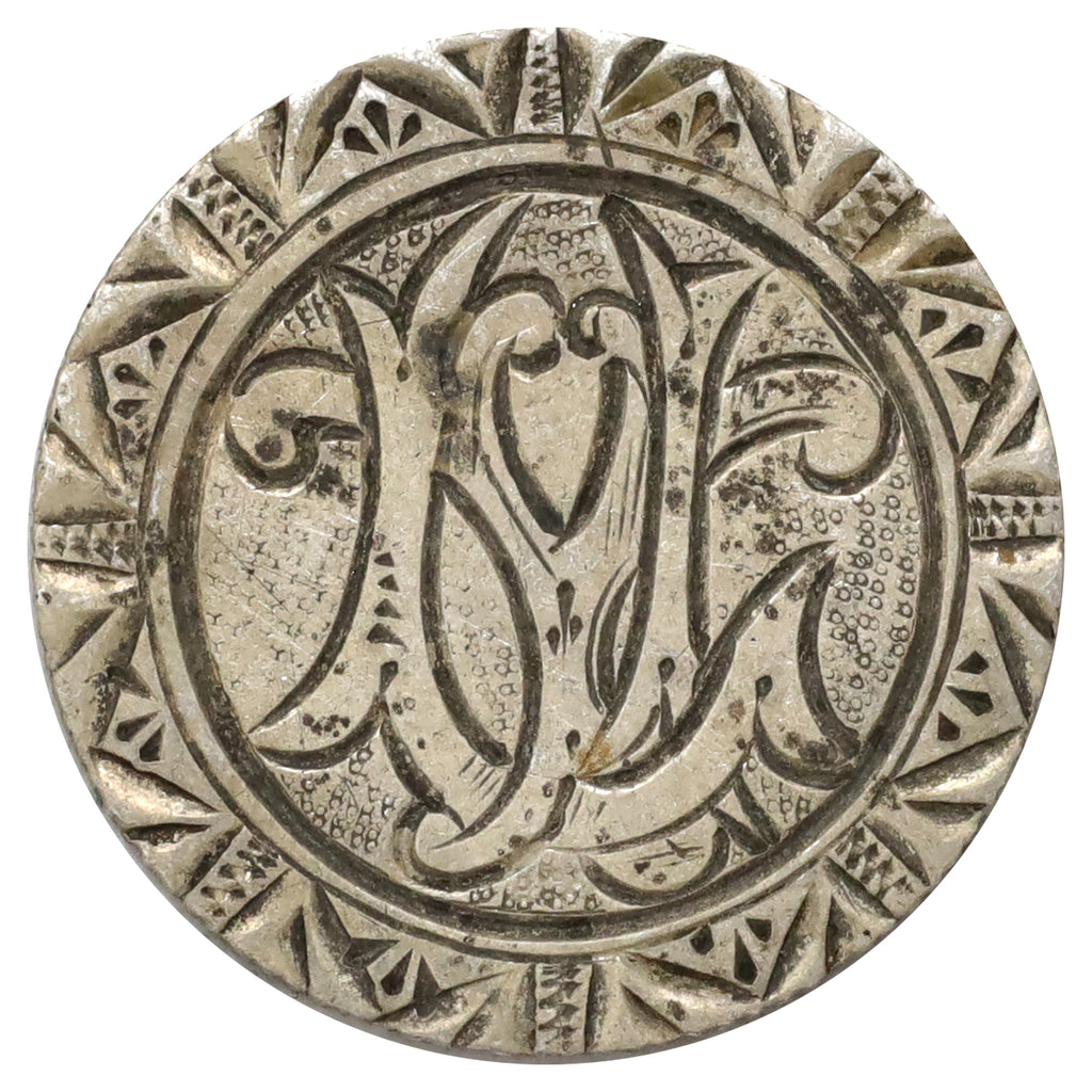 Love Token Struck on Victorian Canada Dime