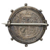 Great Britain 1887 1 Shilling Sterling Bezel Brooch (DOD)