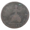 Great Britain 1732 George II 1 Farthing Very Good (VG8) DOD