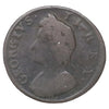 Great Britain 1732 George II 1 Farthing Very Good (VG8) DOD