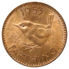 Great Britain 1953 1 Farthing (DOD)