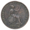 Great Britain 1853 Halfpenny Very Fine (VF20) Scratched, marks, or impaired