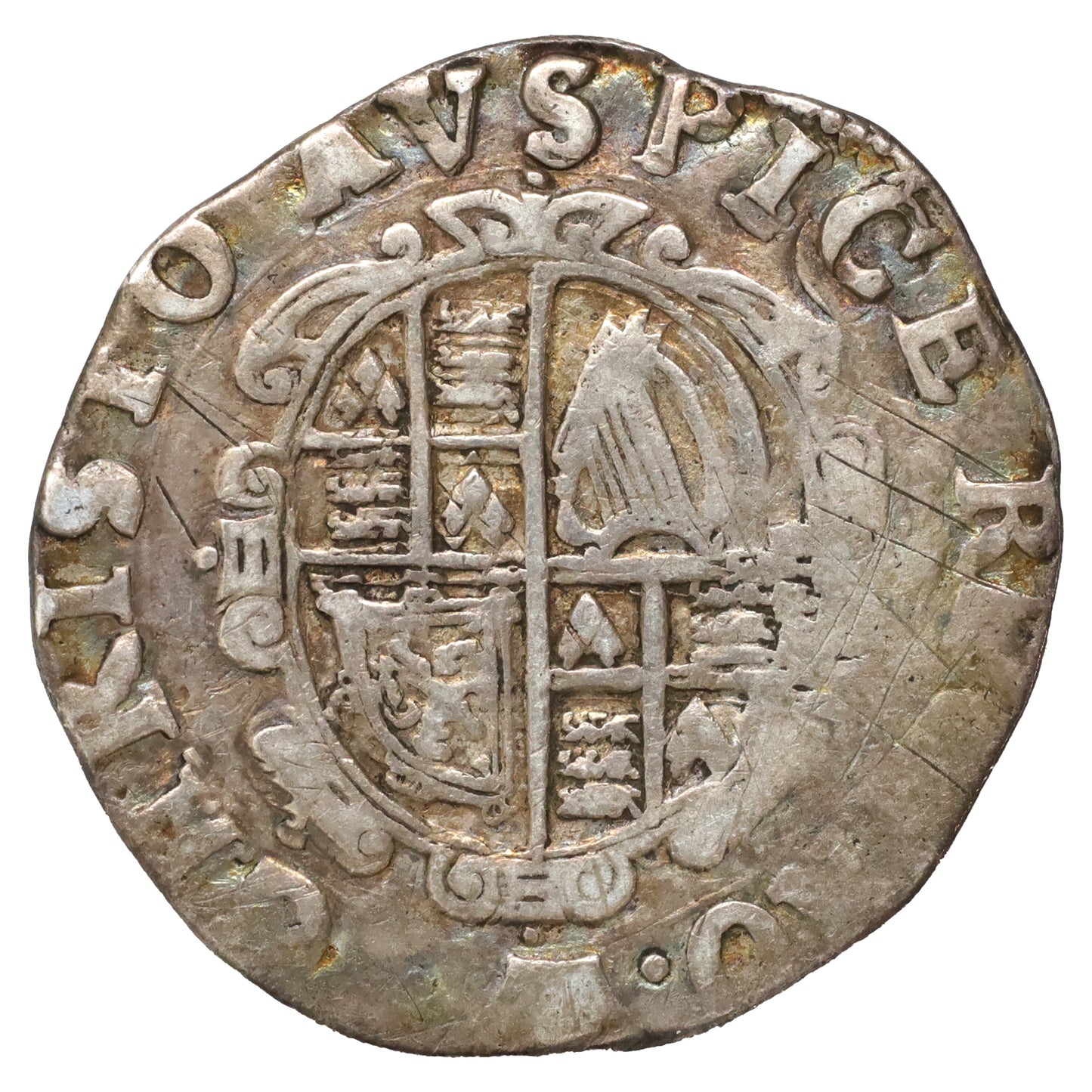Great Britain 1625-1642 Charles I Shilling Very Good (VG8) Scratched, marks, or impaired