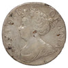 Great Britain 1711 Anne Shilling VF-EF (VF30) Scratched, marks, or impaired