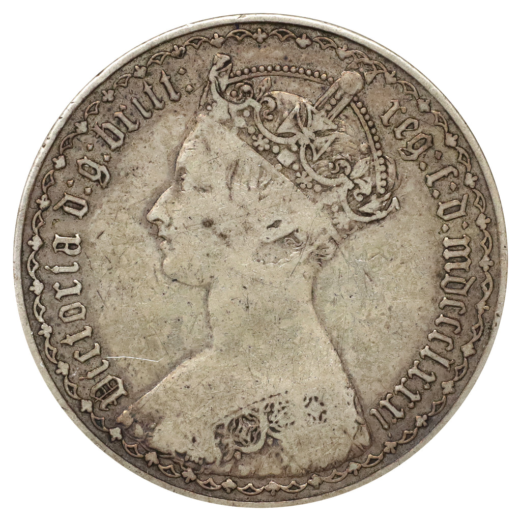 Great Britain 1881 1 Florin Very Good (VG8) DOD