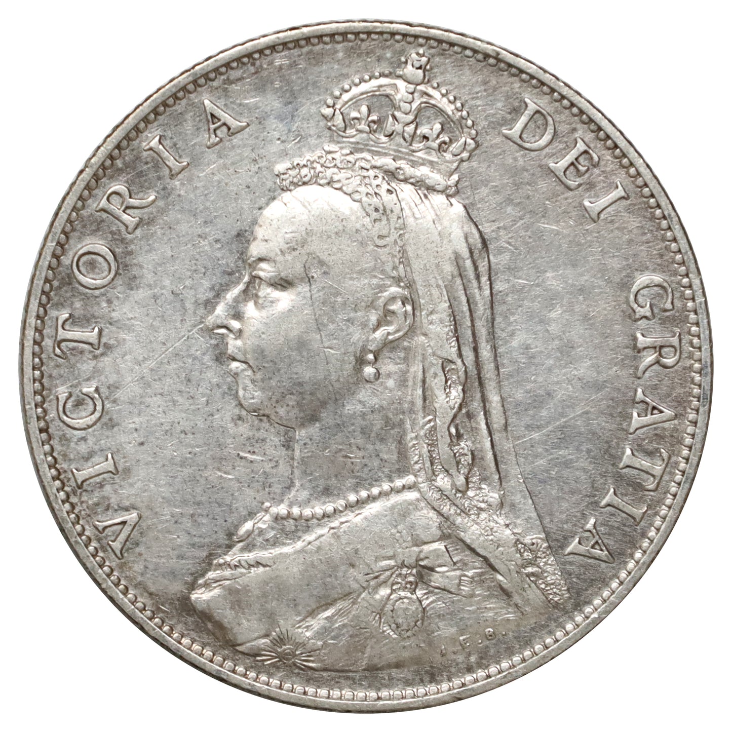 Great Britain 1887 1 Florin Fine (F12) DOD