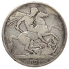 Great Britain 1821 George IV 1 Crown Very Good (VG8) Scratched, marks, or impaired