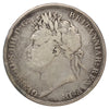 Great Britain 1821 George IV 1 Crown Very Good (VG8) Scratched, marks, or impaired