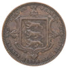 Jersey 1866 1/26th Shilling Almost Uncirculated (AU50) DOD