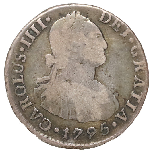 Spain 1795 Charles IV 2 Reales (DOD)