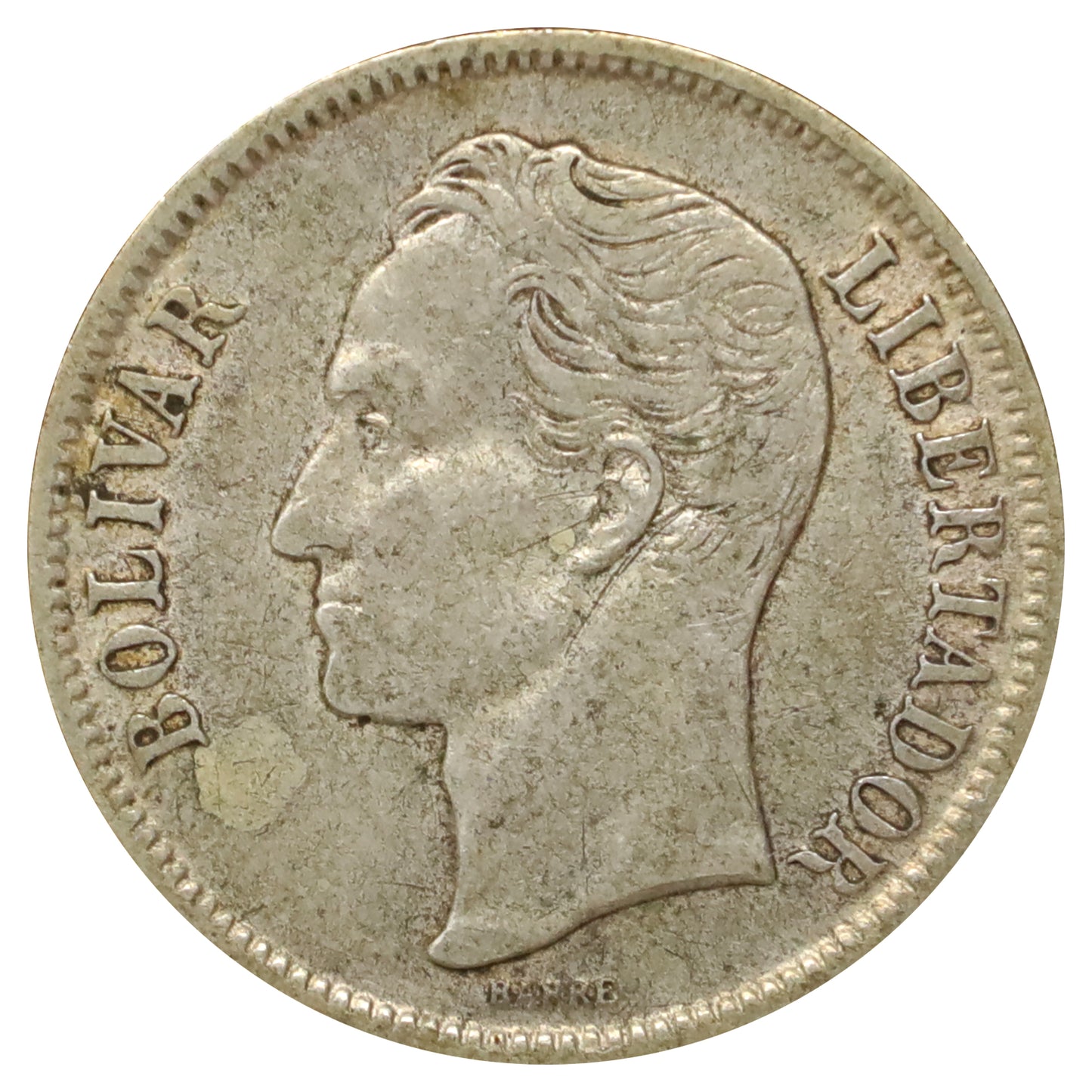 Venezuela 1954 1 Bolivar (DOD)