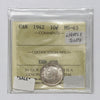 1942 Canada 10-cents ICCS Certified MS63 (Lightly Toned)