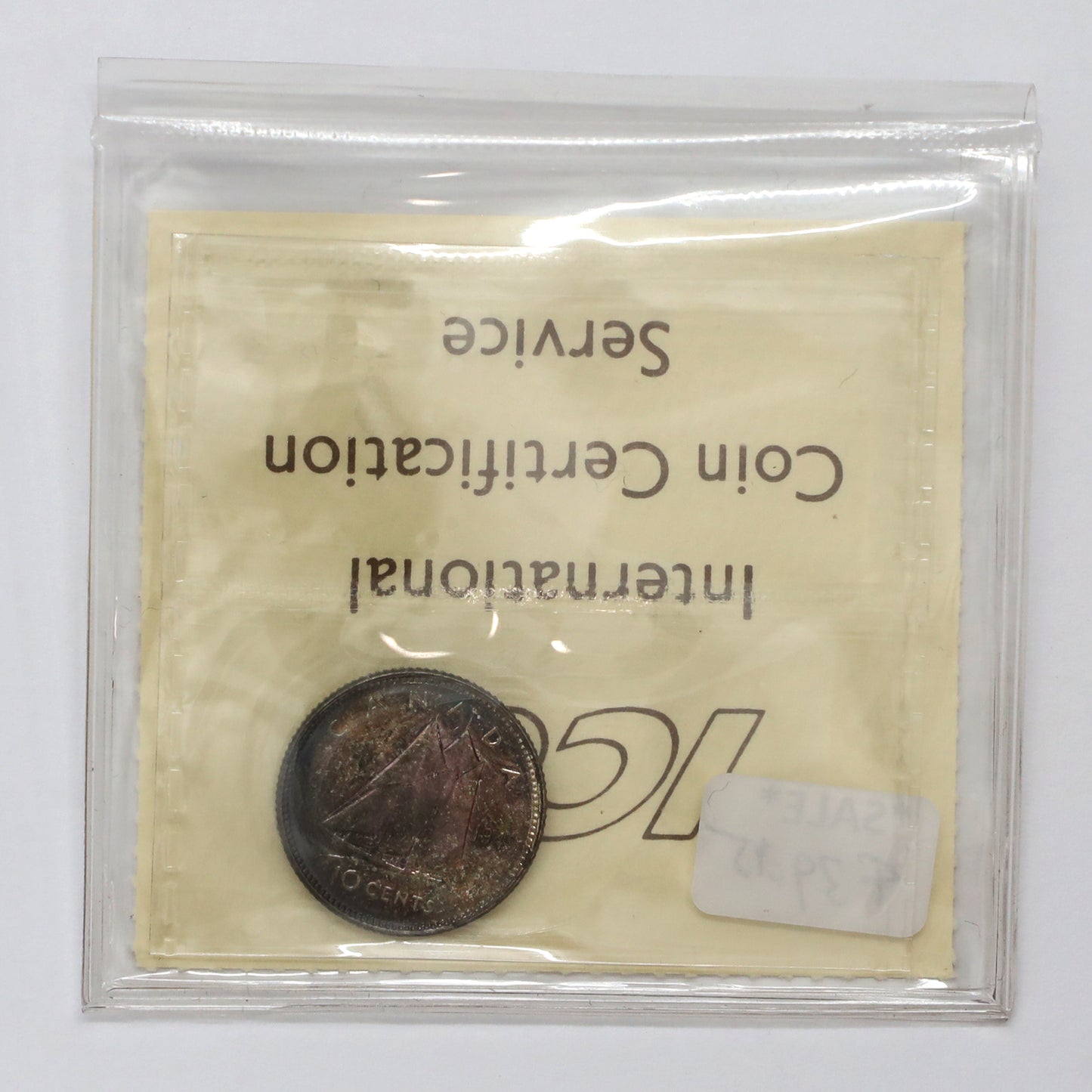 1949 Canada 10-cents ICCS Certified MS64 (Toned)