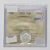 1952 Canada 10-cents ICCS Certified MS65 (Toned)