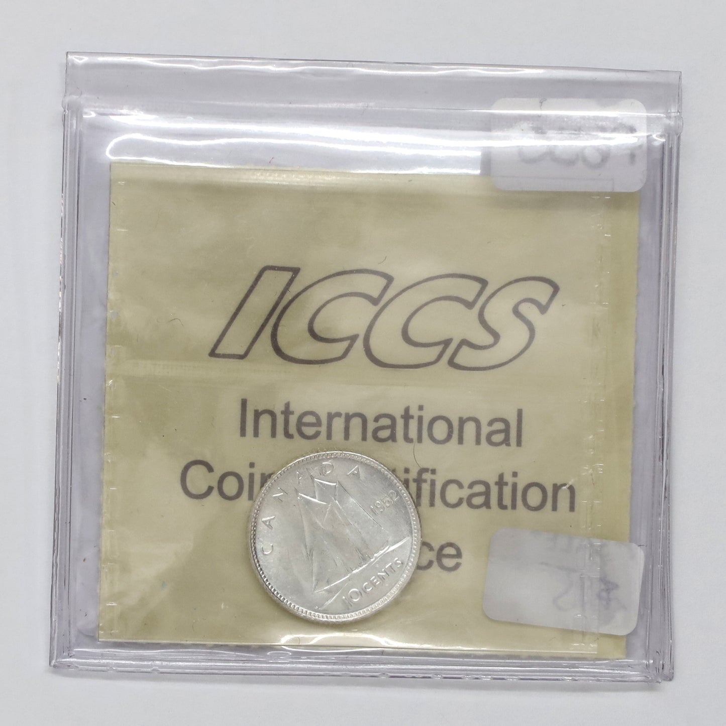1952 Canada 10-cents ICCS Certified MS65 (Toned)