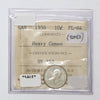 1956 Canada 10-cents ICCS Certified PL64 (Toned)