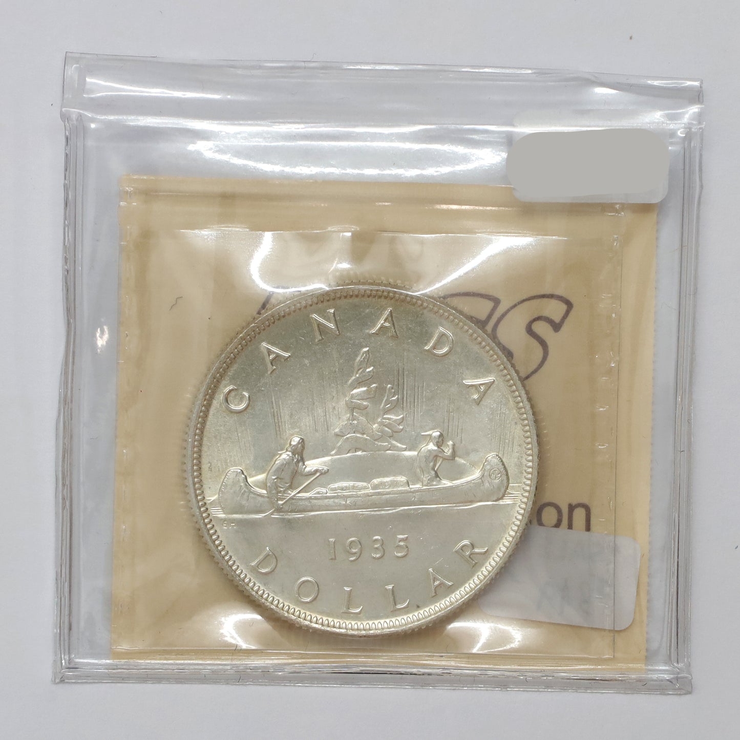 1935 Canada Dollar ICCS Certified MS66 (Lightly Toned)