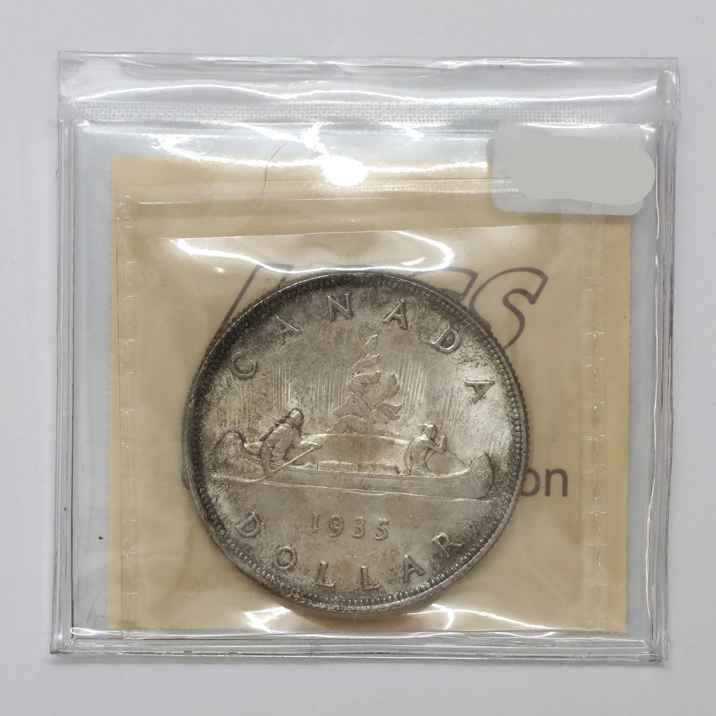 1935 Canada Dollar ICCS Certified MS64 (Toned)