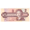 BC-55b-N1-iii 1986 Canada $2 Thiessen-Crow, 3-Digit RADAR BUT8038308, VF20 (DOP)