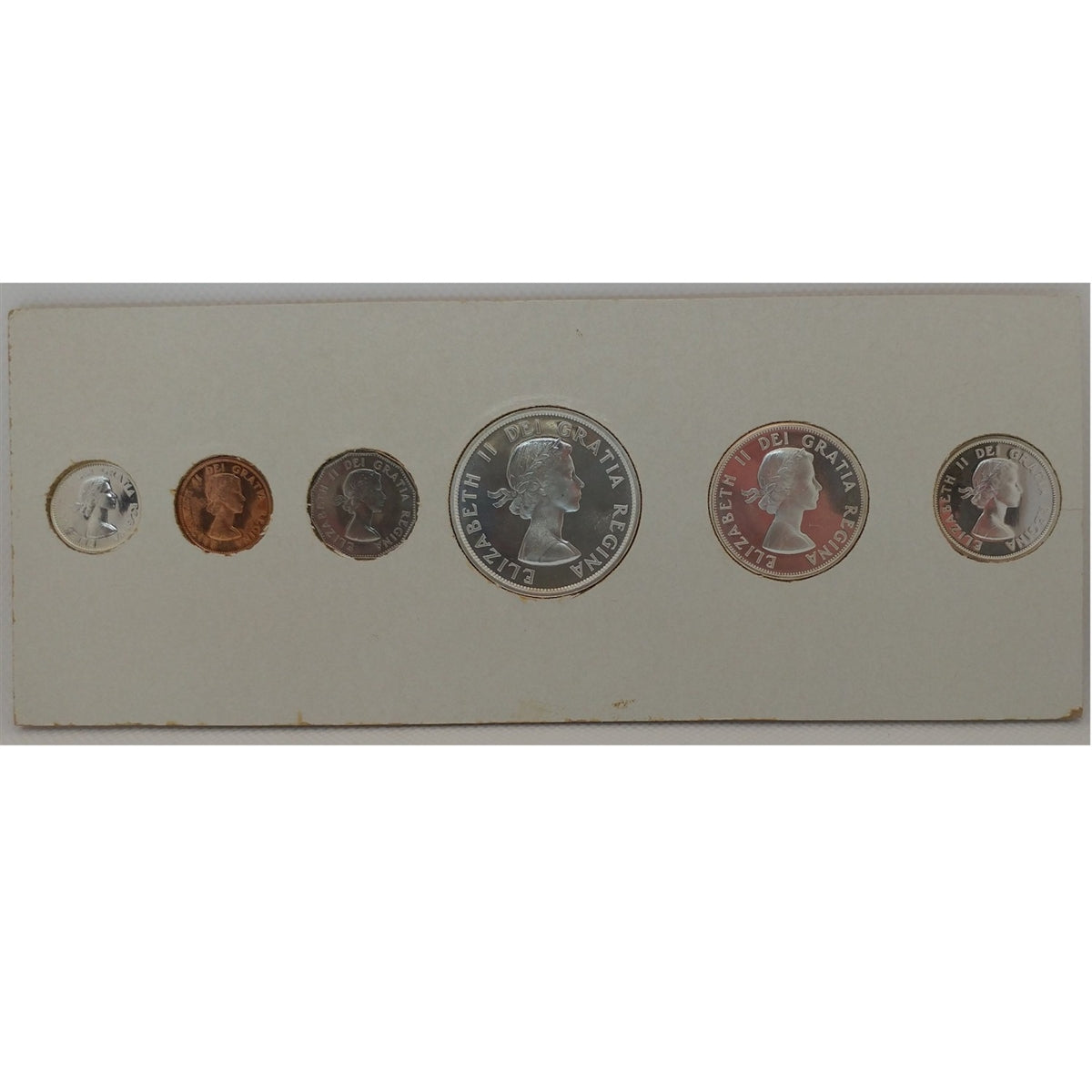 1960 Canada Stamp 3 Variety Proof Like Set - Original White Cardboard