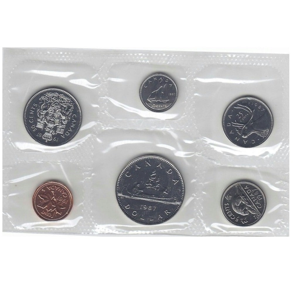 1987 Canada Proof Like Set