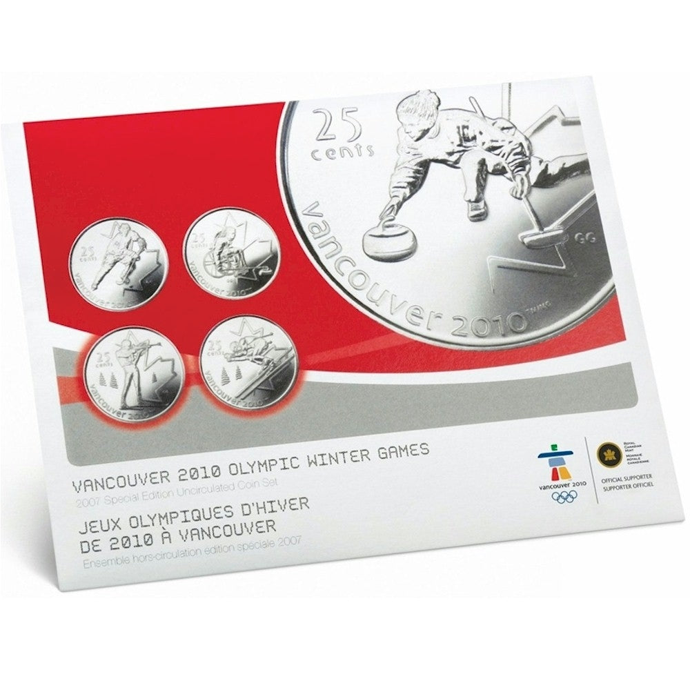 2007 Canada Special Edition Olympic Uncirculated Proof Like Set