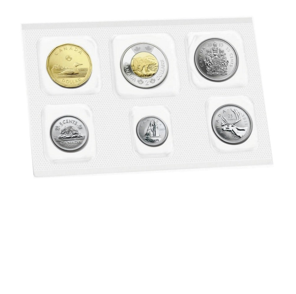 2013 Canada Regular Uncirculated Proof Like Set (Type 1 - Regular)