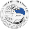 2011 25-cent Canadian Legendary Nature 12-coin Circulation Pack