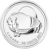 2011 25-cent Canadian Legendary Nature 12-coin Circulation Pack