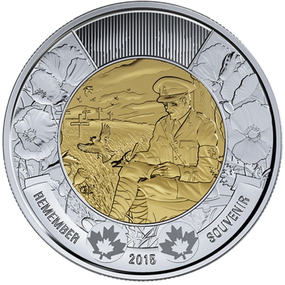 2015 Canada Remembrance: In Flanders Fields & Poppy 6-coin Circulation Pack