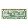 BC-37b 1954 Canada $1 Beattie-Rasminsky, K/O, Extra Fine (EF40)