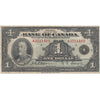 BC-1 1935 Canada $1 Osborne-Towers, English, Series A, F