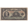 BC-1 1935 Canada $1 Osborne-Towers, English, Series A, G-VG (G6)