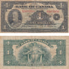 BC-1 1935 Canada $1 Osborne-Towers, English, Series B, VG-F