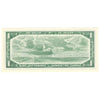 BC-37b-i 1954 Canada $1 Beattie-Rasminsky, F/F, AU-UNC (AU55)