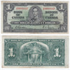 BC-21c 1937 Canada $1 Gordon-Towers, A/M, VF-EF (VF30)