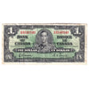 BC-21c 1937 Canada $1 Gordon-Towers, E/M, Very Fine (VF20)